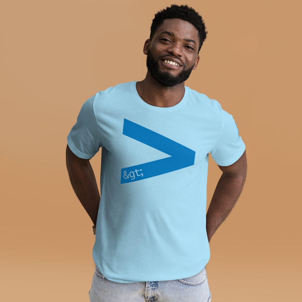 Greater Than tee